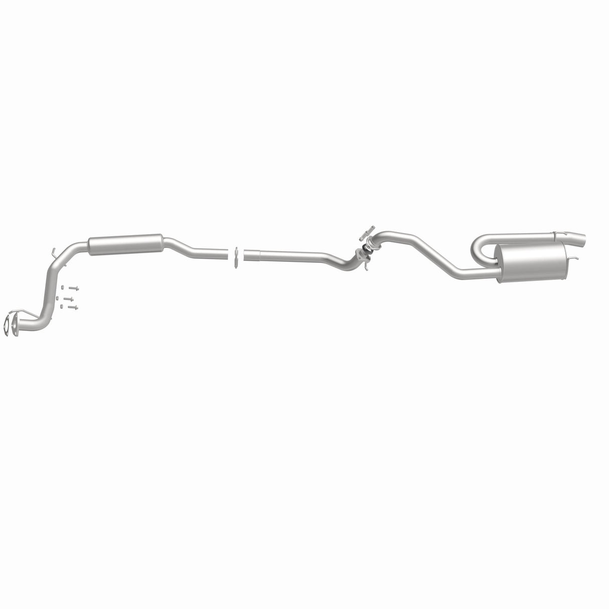 Fits 2009-2013 Honda Fit 1.5L Direct-Fit Replacement Exhaust System 106-0804 aluminized steel