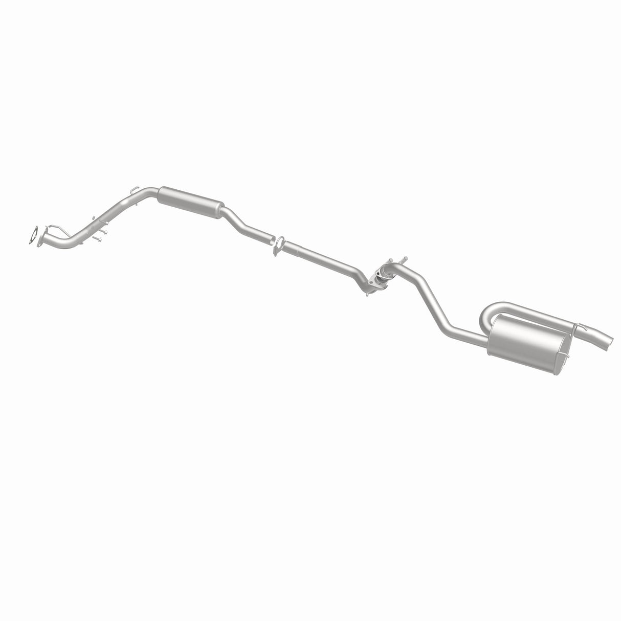 Fits 2009-2013 Honda Fit 1.5L Direct-Fit Replacement Exhaust System 106-0804 aluminized steel