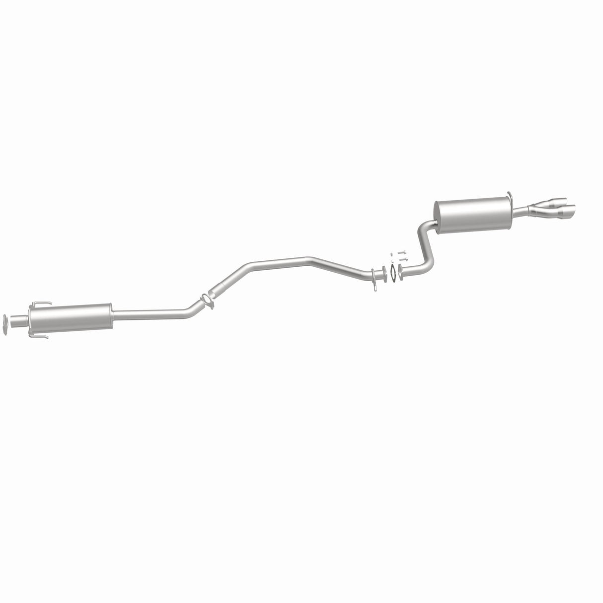 Fits 2009-2013 Mazda 6 2.5L Direct-Fit Replacement Exhaust System 106-0879 aluminized steel