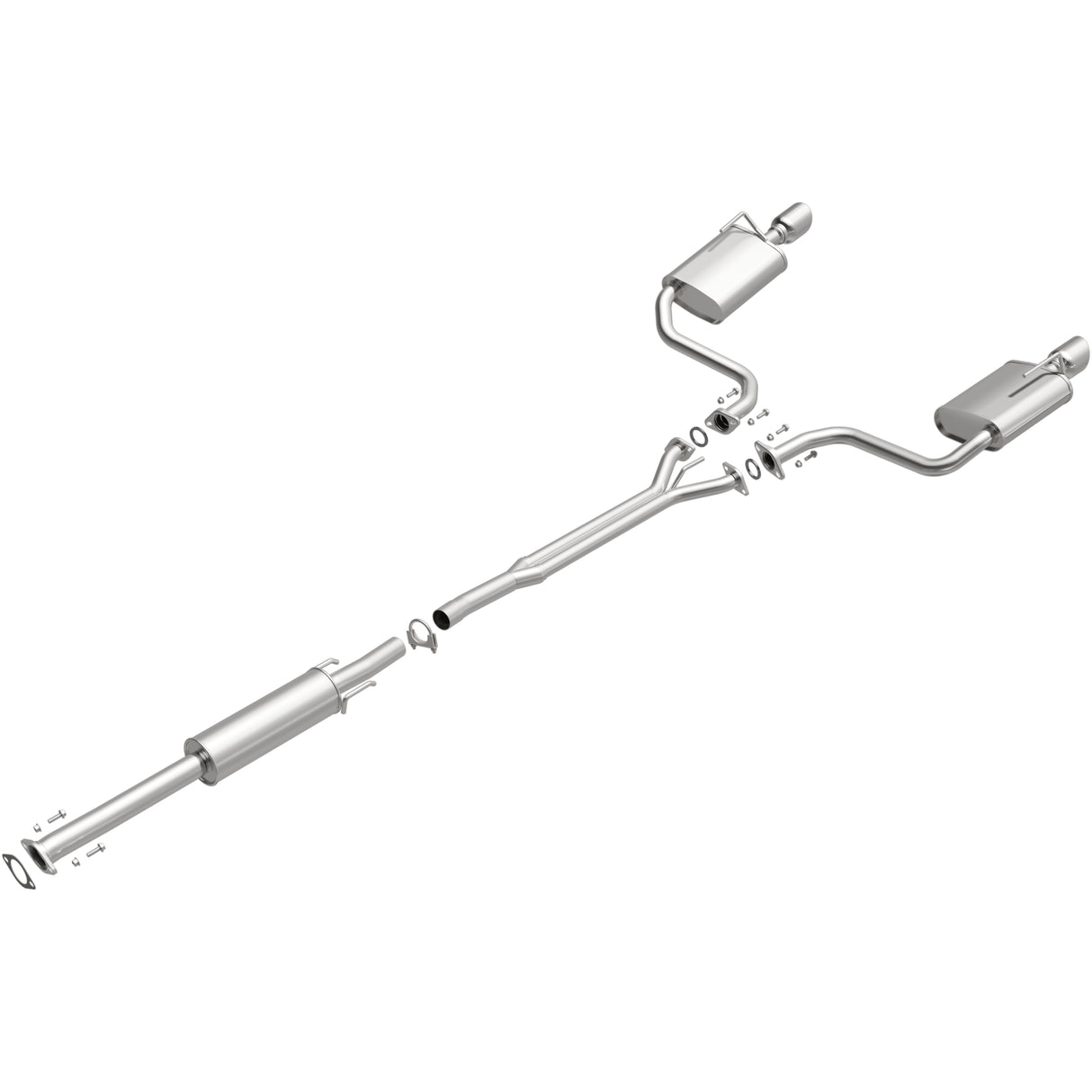 t Fits 2009-2017 Nissan Maxima 3.5L Direct-Fit Replacement Exhaust System 106-0167 Brexhaust