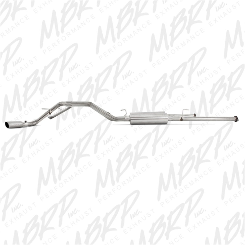 MBRP cat-back exhaust system fits 2009-2021 Toyota Tundra Armor Plus Series T409 stainless steel S5316409 2 inch inlet/outlet