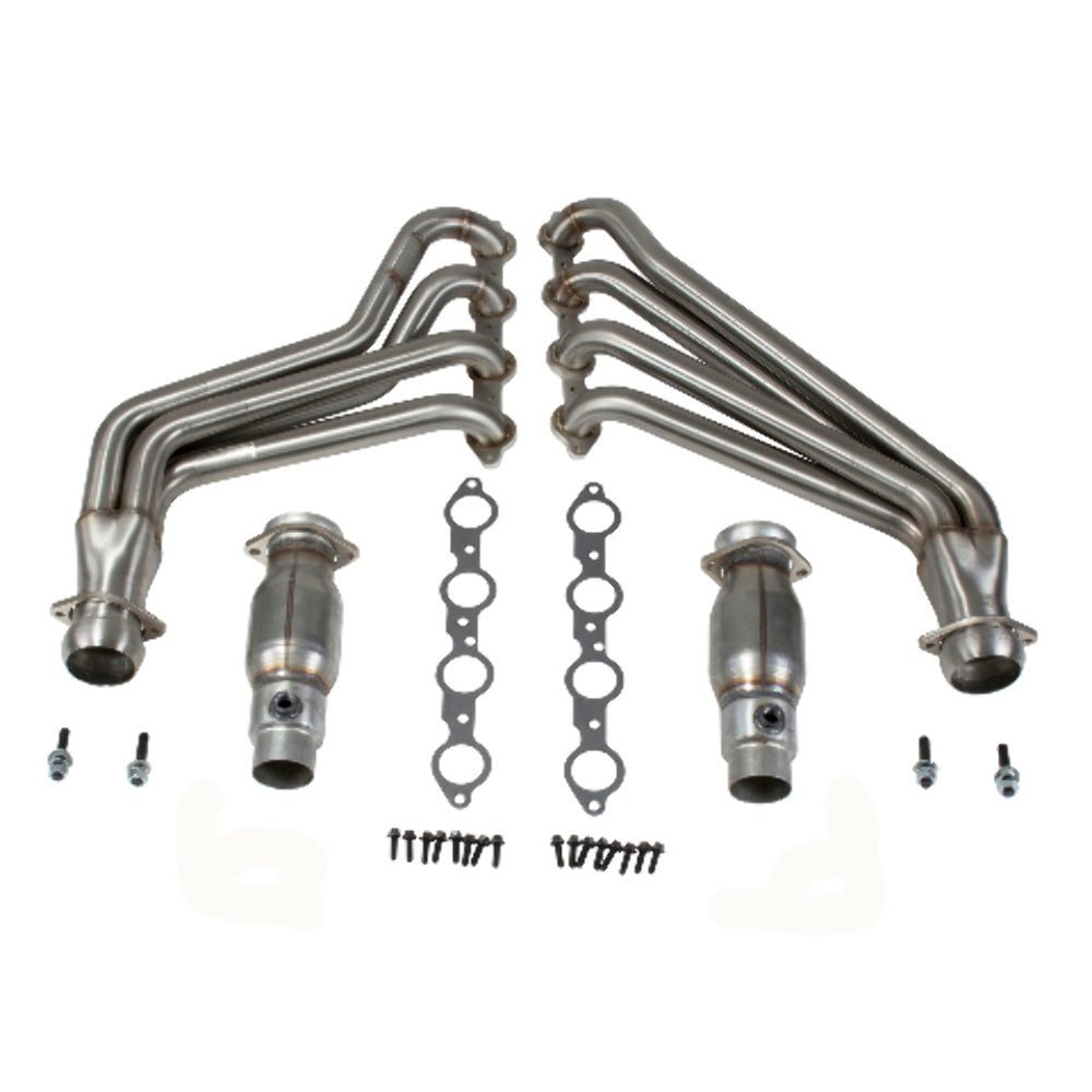 t Fits 2010-15 Camaro 6.2L 1-3/4 Tube Exhaust Headers w/High Flow Converter-40215 BBK Performance