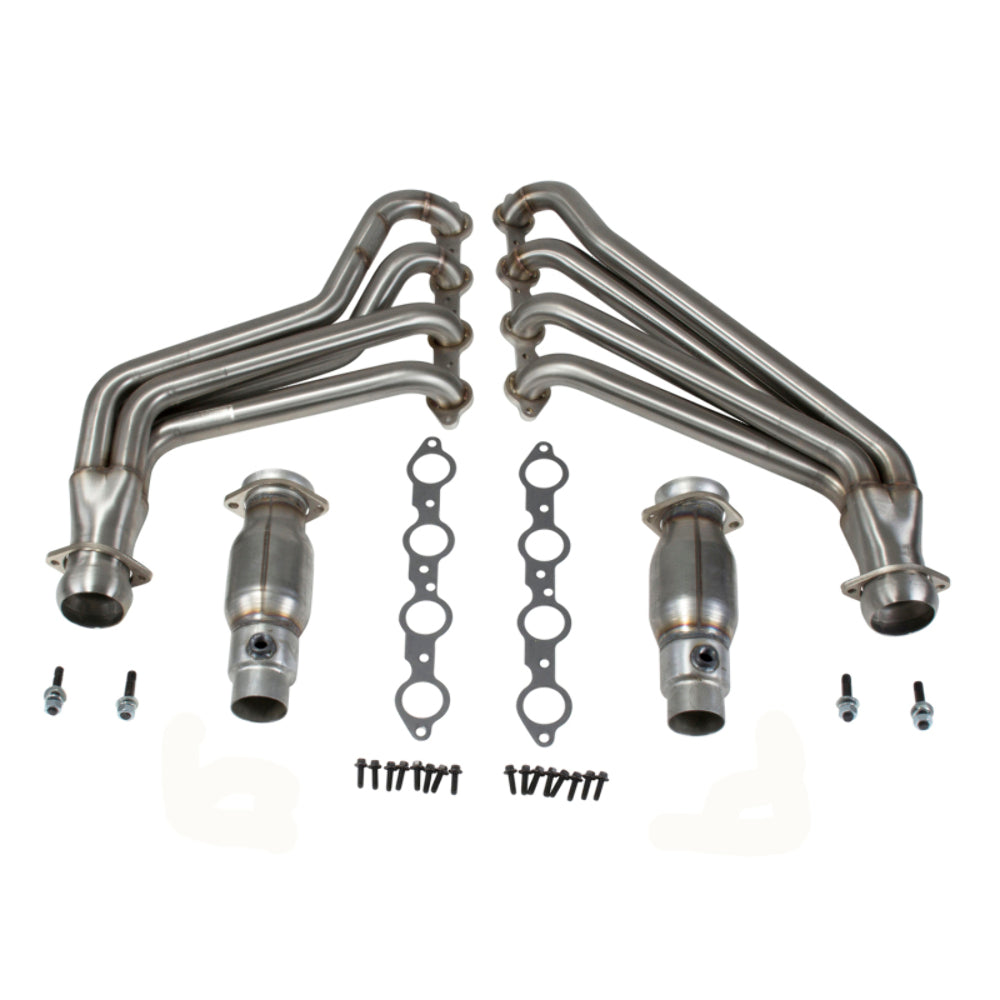 t Fits 2010-15 Camaro 6.2L 1-3/4 Tube Exhaust Headers w/High Flow Converter-40215 BBK Performance