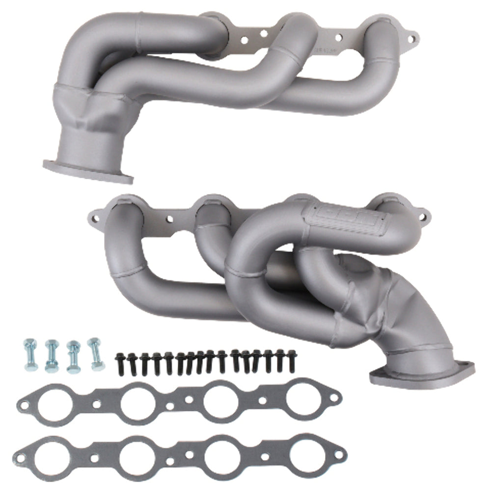 Fits 2010-15 Chevrolet Camaro SS 6.2 LS3/L99 1-3/4 Shorty Exhaust Headers-4020 for 2010-2015 Chevy Camaro ceramic coated polished