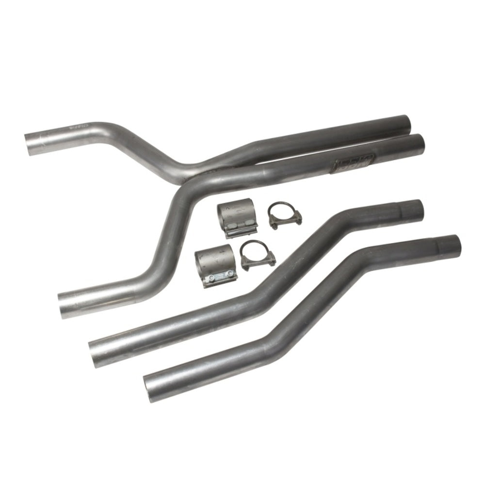 t Fits 2010-2011 Camaro V6 2-1/2 Mid X Pipe (Aluminized)-4024 BBK Performance