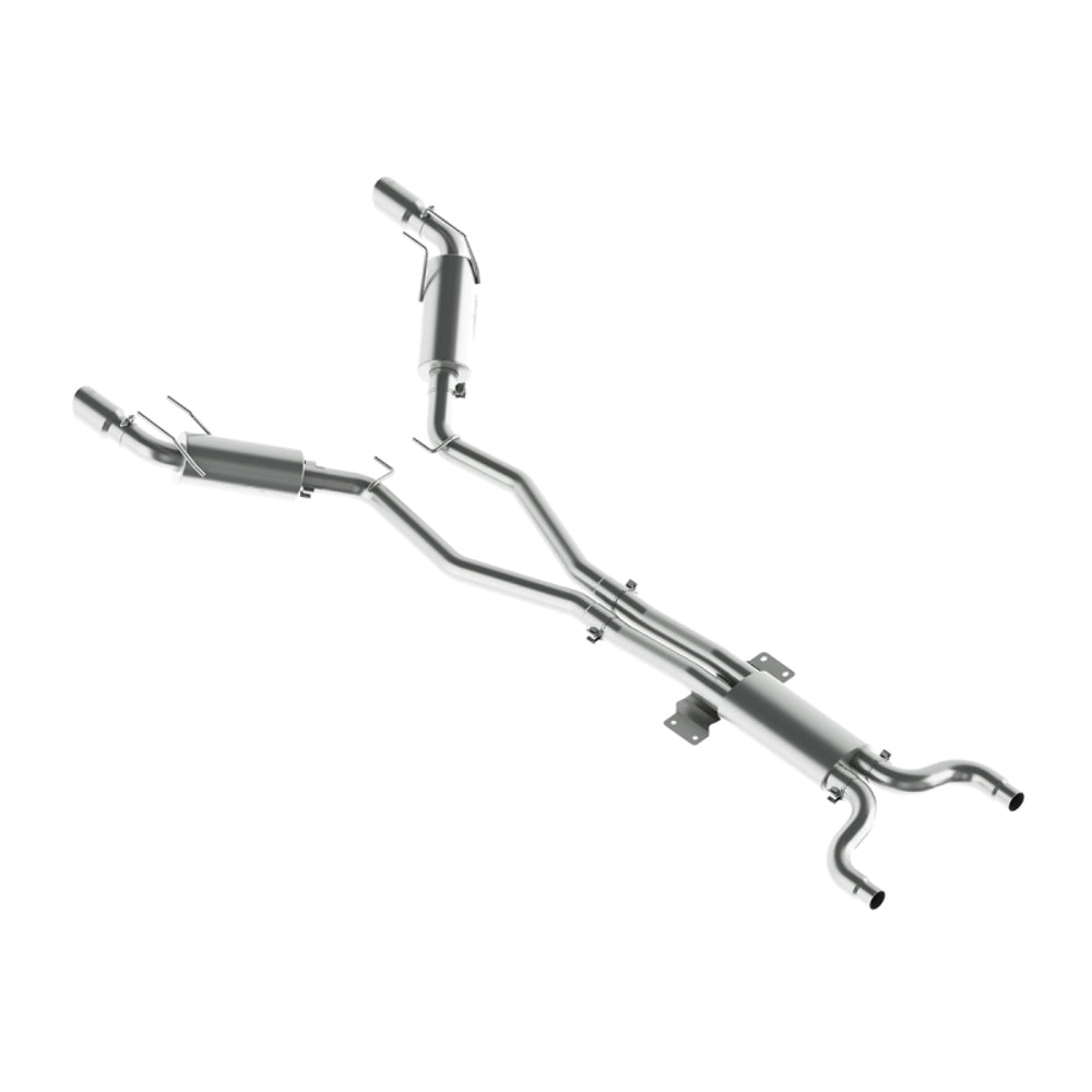 t Fits 2010-2015 Chevrolet Camaro 3in. Dual Cat Back; Round Tips; T409 - S7024409 MBRP Exhaust