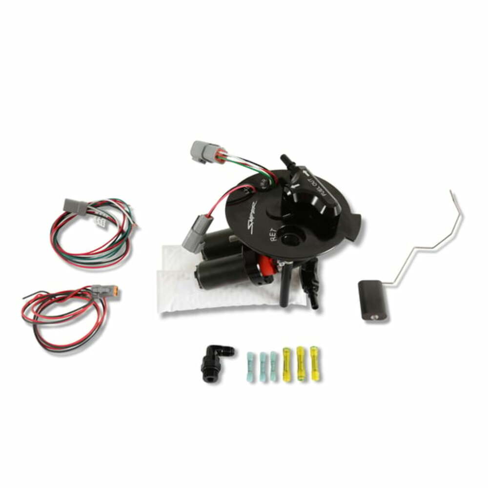 Holley Fits 2010-2015 Chevrolet Camaro Dual 340 Lph Pump Module System-12-350 for 2010-2015 Chevy Camaro