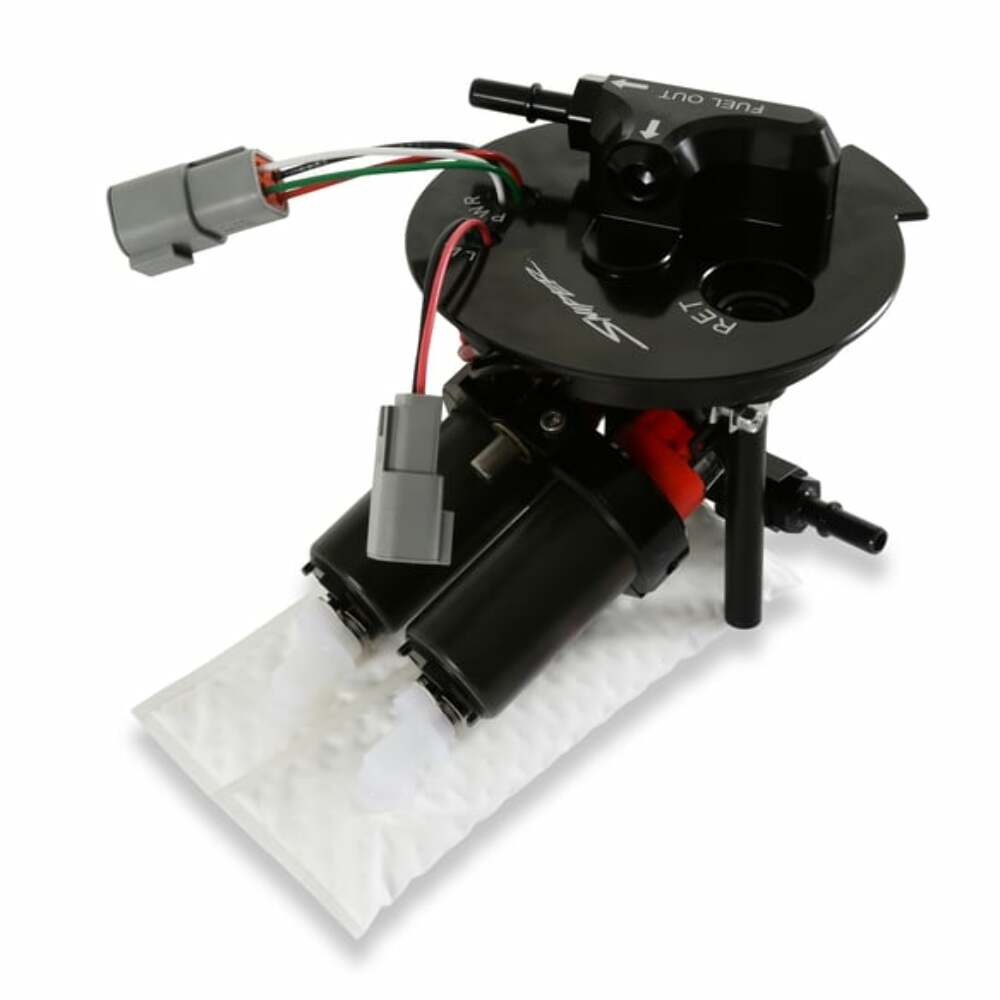 Hooker performance muffler fits-2010-2015-chevrolet-camaro-dual-340-lph-pump-module-system-12-350