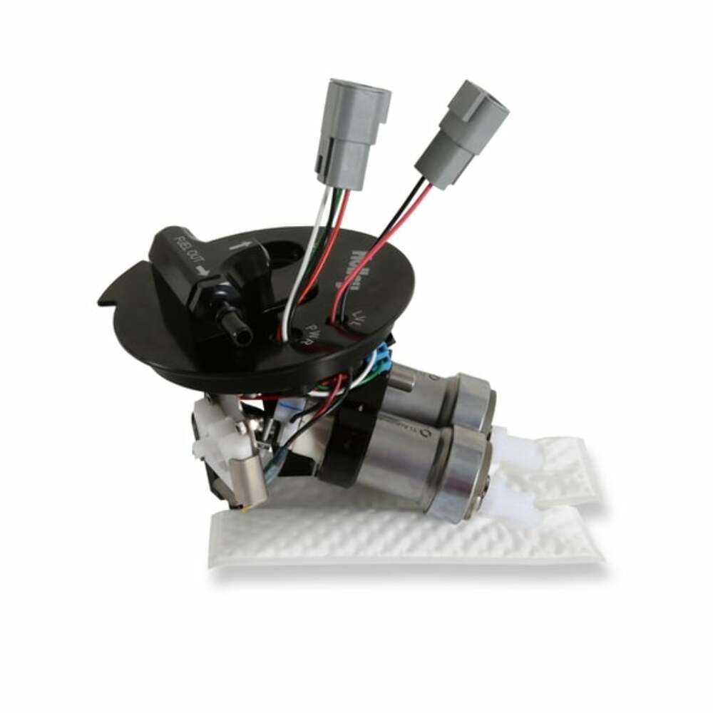 Hooker performance muffler fits-2010-2015-chevrolet-camaro-dual-450-lph-pump-module-system-12-351