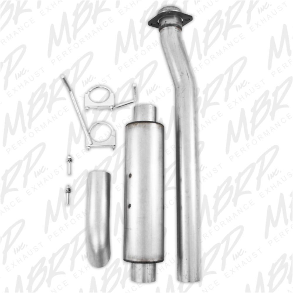 MBRP cat-back exhaust system fits 2011-2014 Ford F-150 aluminized steel S5242AL 3 inch inlet/outlet