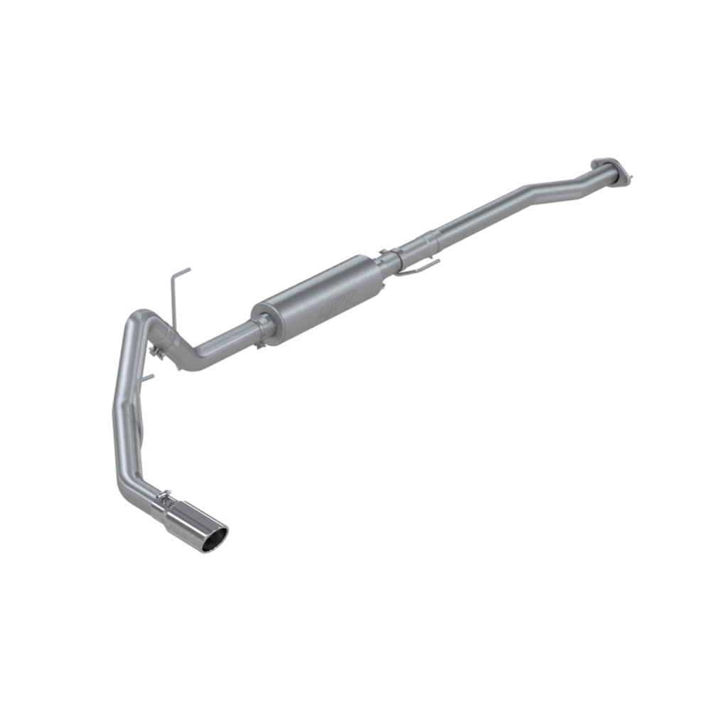 MBRP cat-back exhaust system fits 2011-2014 Ford F-150 single side exit Armor Plus Series T409 stainless steel S5236409 3 inch inlet/outlet