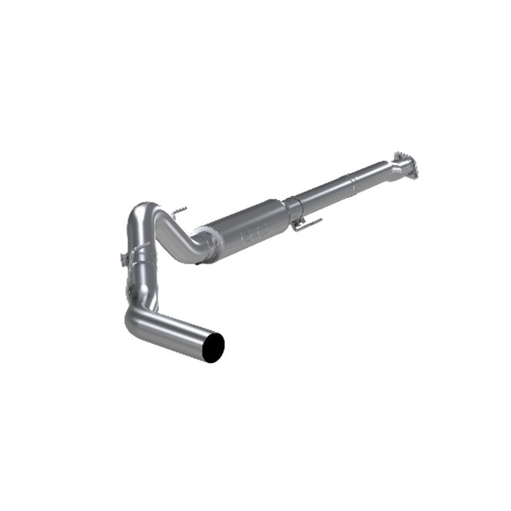 MBRP cat-back exhaust system fits 2011-2014 Ford F-150 single side exit aluminized steel S5248P 4 inch inlet/outlet