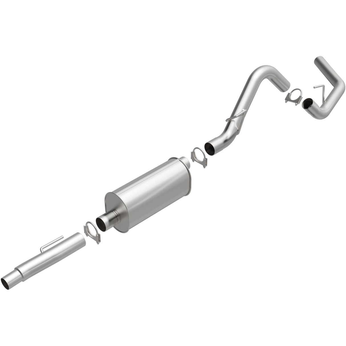 Fits 2011-2014 Ford F-150 Direct-Fit Replacement Exhaust System 106-0808 aluminized steel