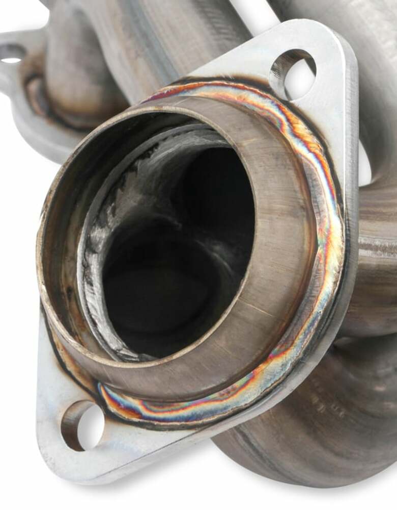 Hooker Fits 2011-2014 Ford F-150; BlackHeart Shorty Headers - 70303405-RHKR black shorty