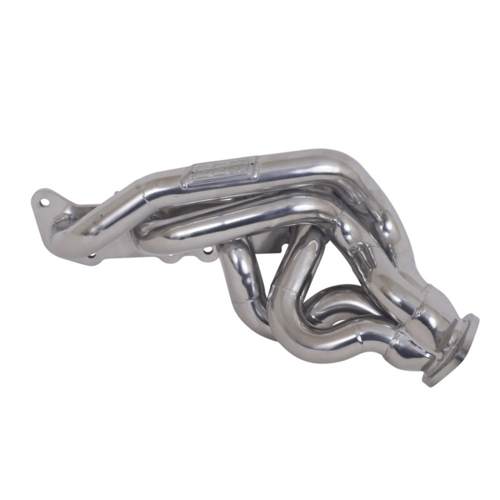 Fits 2011-2014 Mustang GT 1-3/4 Tuned Length Exhaust Headers-Silver-16320 ceramic coated polished