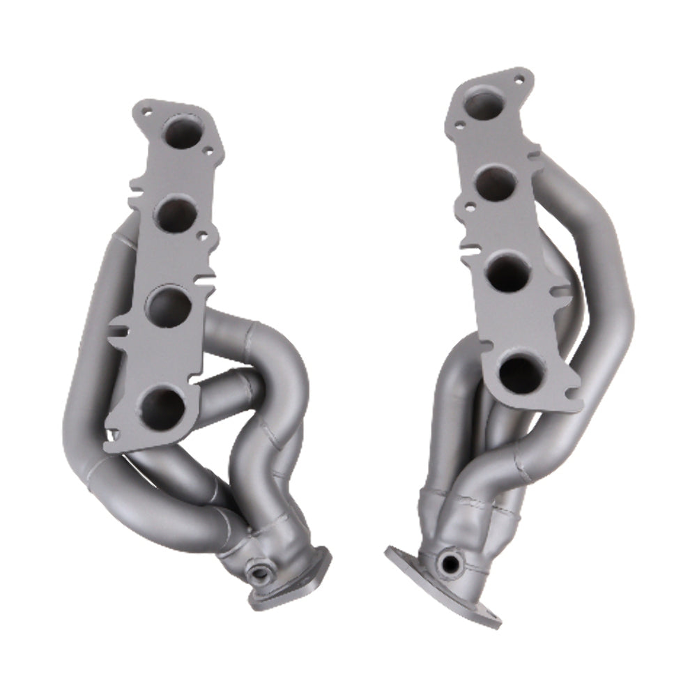 Fits 2011-2014 Mustang GT 1-3/4 Tuned Length Exhaust Headers-Titanium-1632 ceramic coated polished