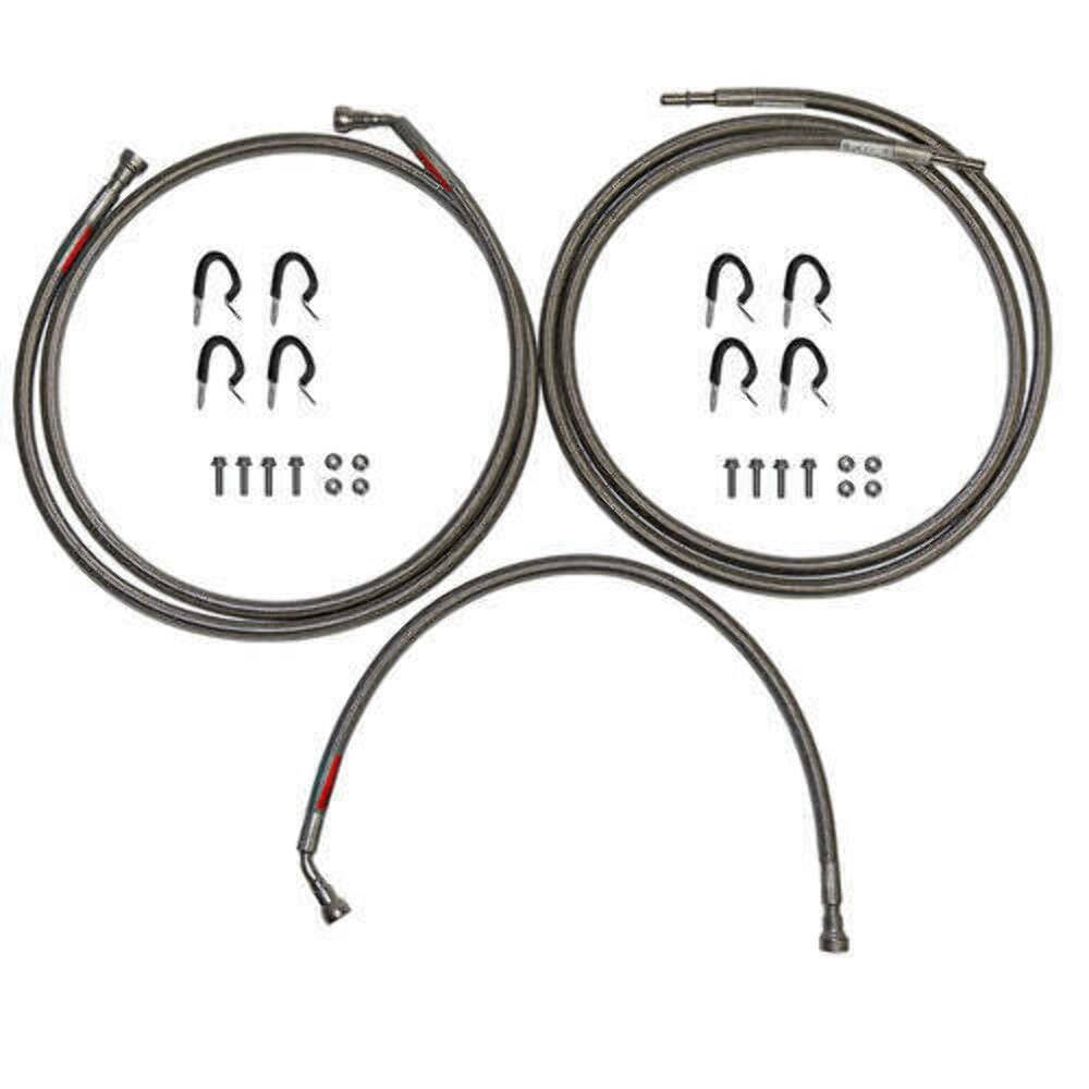 Fuel Line Kit for 2011-2017 Chevy Equinox, 3.0L V6 DOHC 24V, Quick Fix Fuel Kit stainless steel