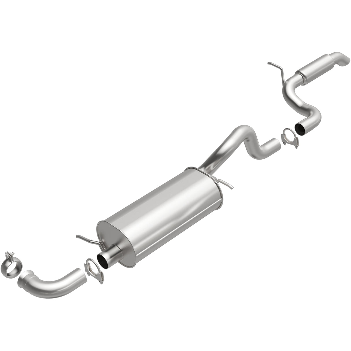 Fits 2011-2017 Dodge Grand Caravan Direct-Fit Replacement Exhaust 106-0506 aluminized steel
