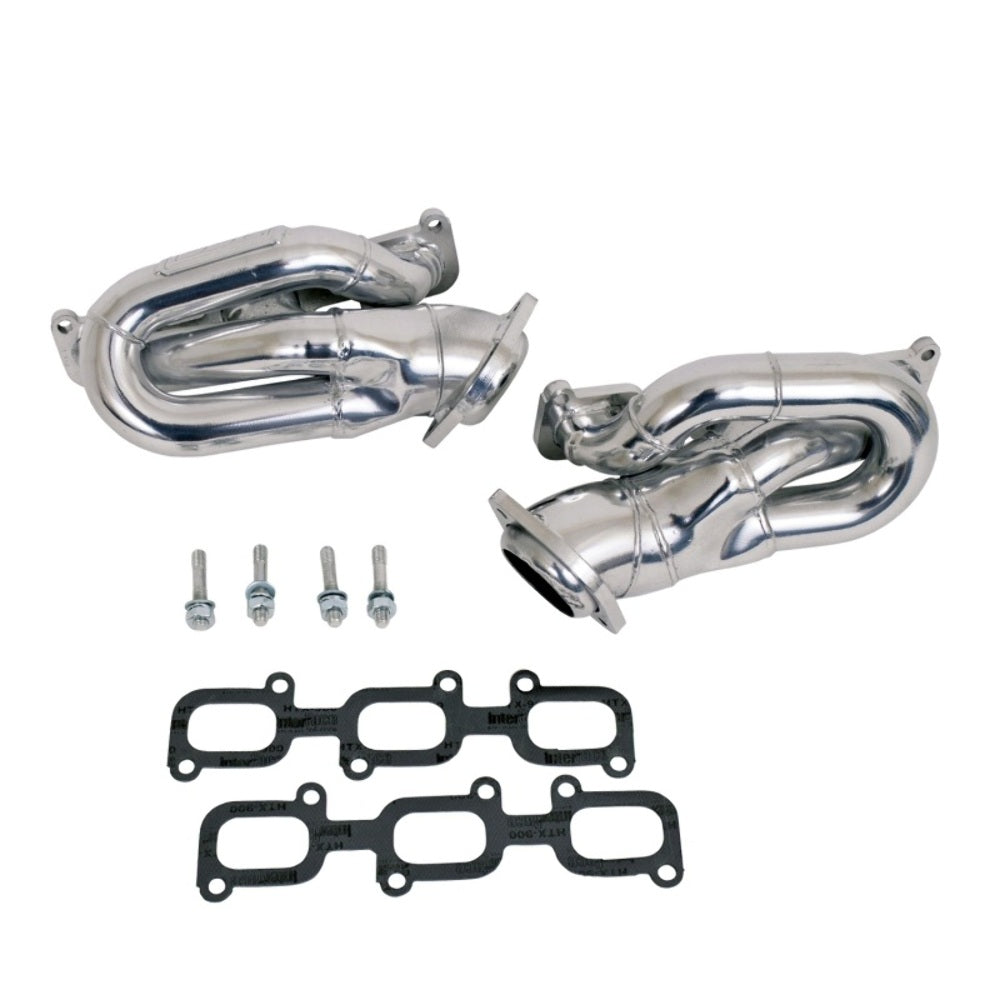 Fits 2011-2017 Mustang 3.7L V6 1-5/8 Shorty Tuned Length Exhaust Headers14420 for 2011-2017 Ford Mustang ceramic coated chrome