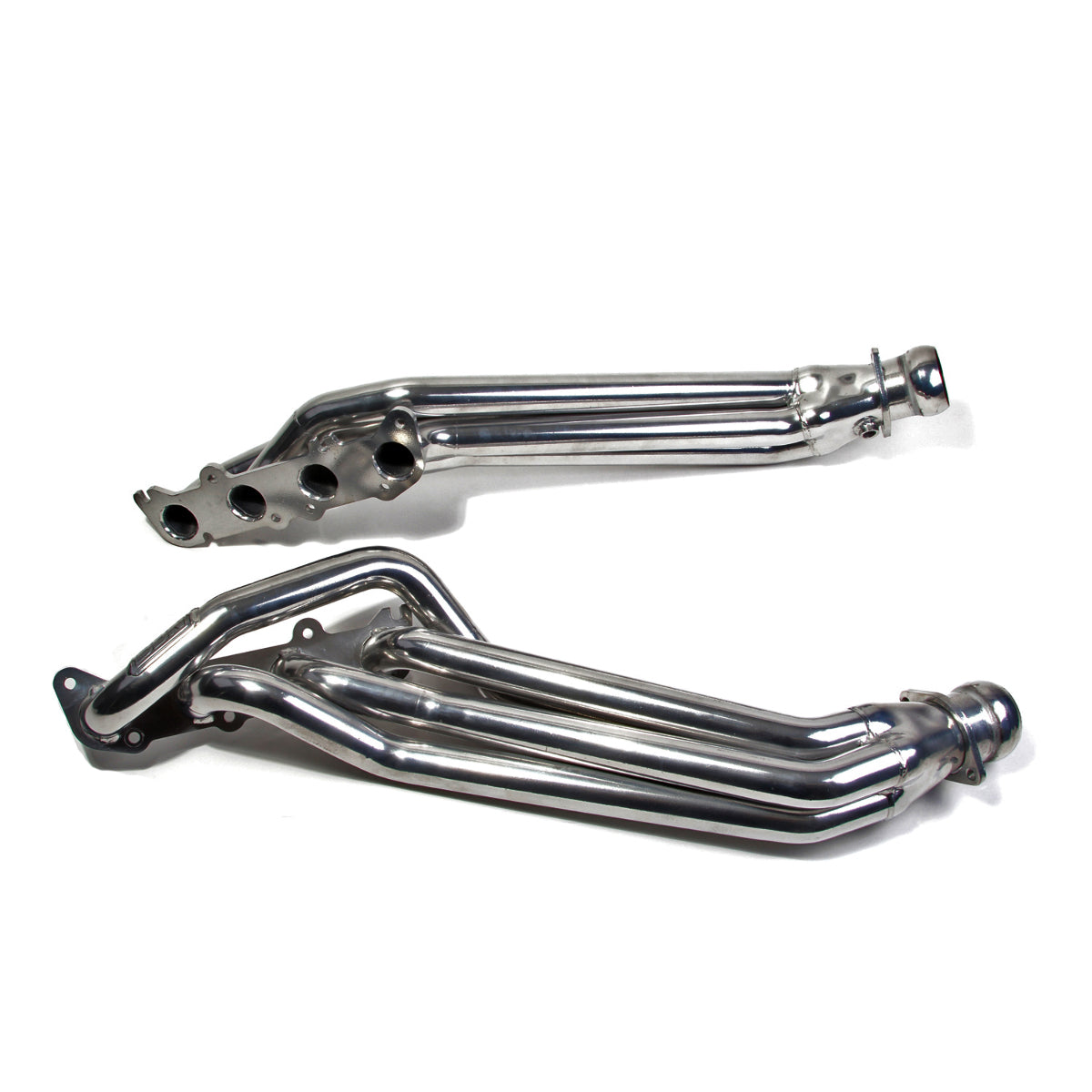 Fits 2011-2023 Mustang GT 5.0 1-7/8 Long Tube Exhaust Headers-Silver-18560 for 2011-2023 Ford Mustang polished
