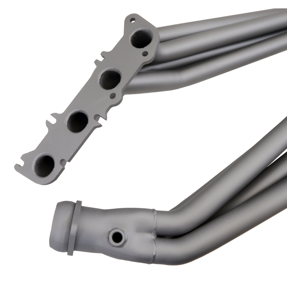 Fits 2011-23 Mustang 5.0 1-3/4 Long Tube Exhaust Headers (Titanium Ceramic)-1633 for 2011-2023 Ford Mustang chrome