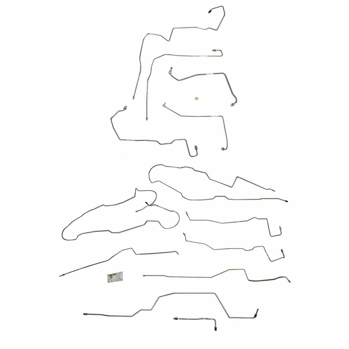 Complete Brake Line Kit for 2012-2013 Ford F-150, w/Super Cab/Std Bed ABS stainless steel