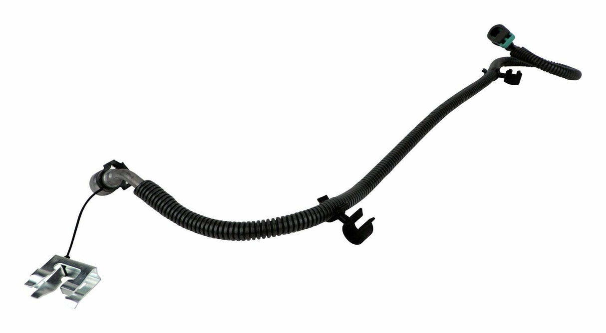 Fits 2012-2018 Jeep Wrangler JK Wrangler Fuel Hose; 68141849AD stainless steel black