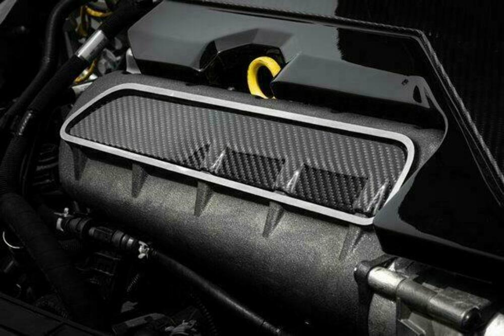 Fits 2012+ Audi Rs3, Tt Rs, Q3; Engine Cover, 2.5T Intake Manifold-MS100251 carbon fiber black