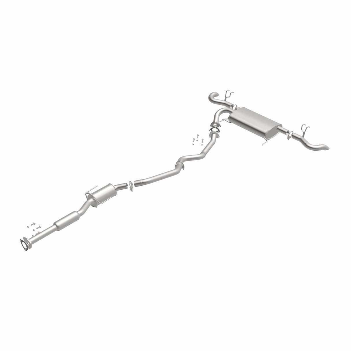 Fits 2013-2017 Acura RDX 3.5L Direct-Fit Replacement Exhaust System 106-0812 aluminized steel
