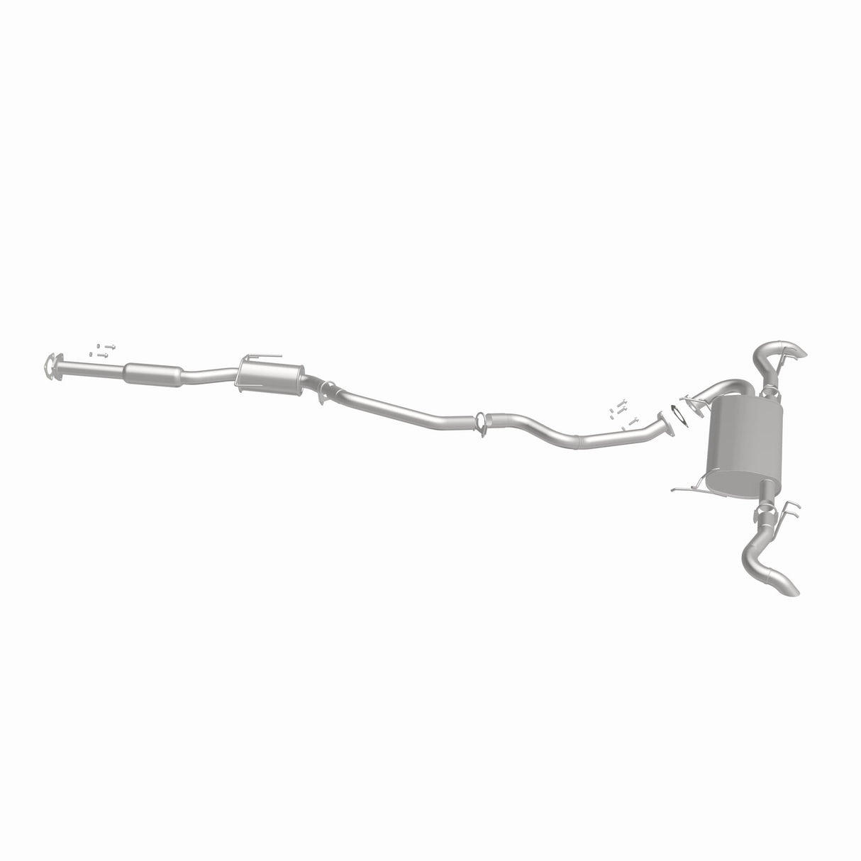 Fits 2013-2017 Acura RDX 3.5L Direct-Fit Replacement Exhaust System 106-0812 aluminized steel