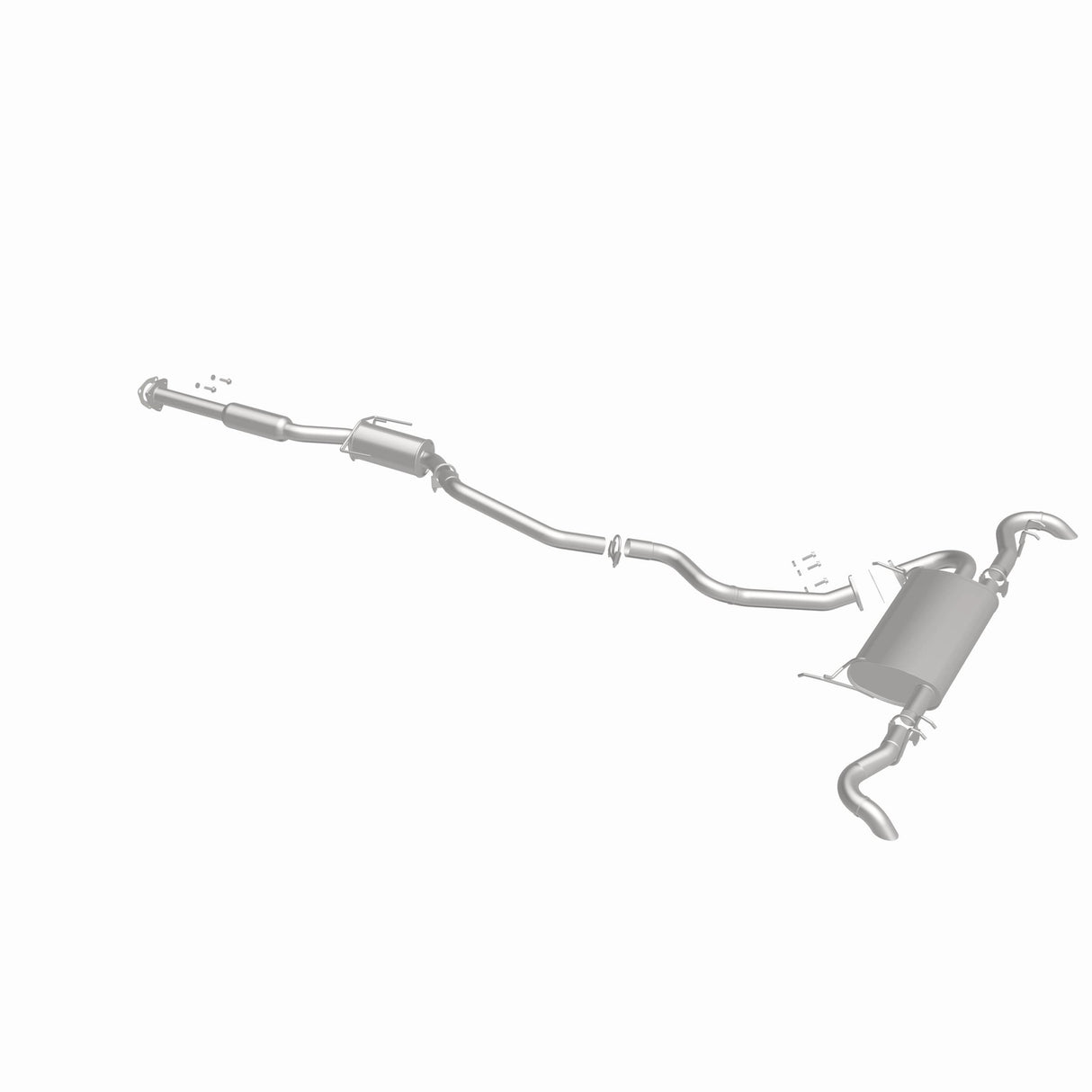 Fits 2013-2017 Acura RDX 3.5L Direct-Fit Replacement Exhaust System 106-0812 aluminized steel