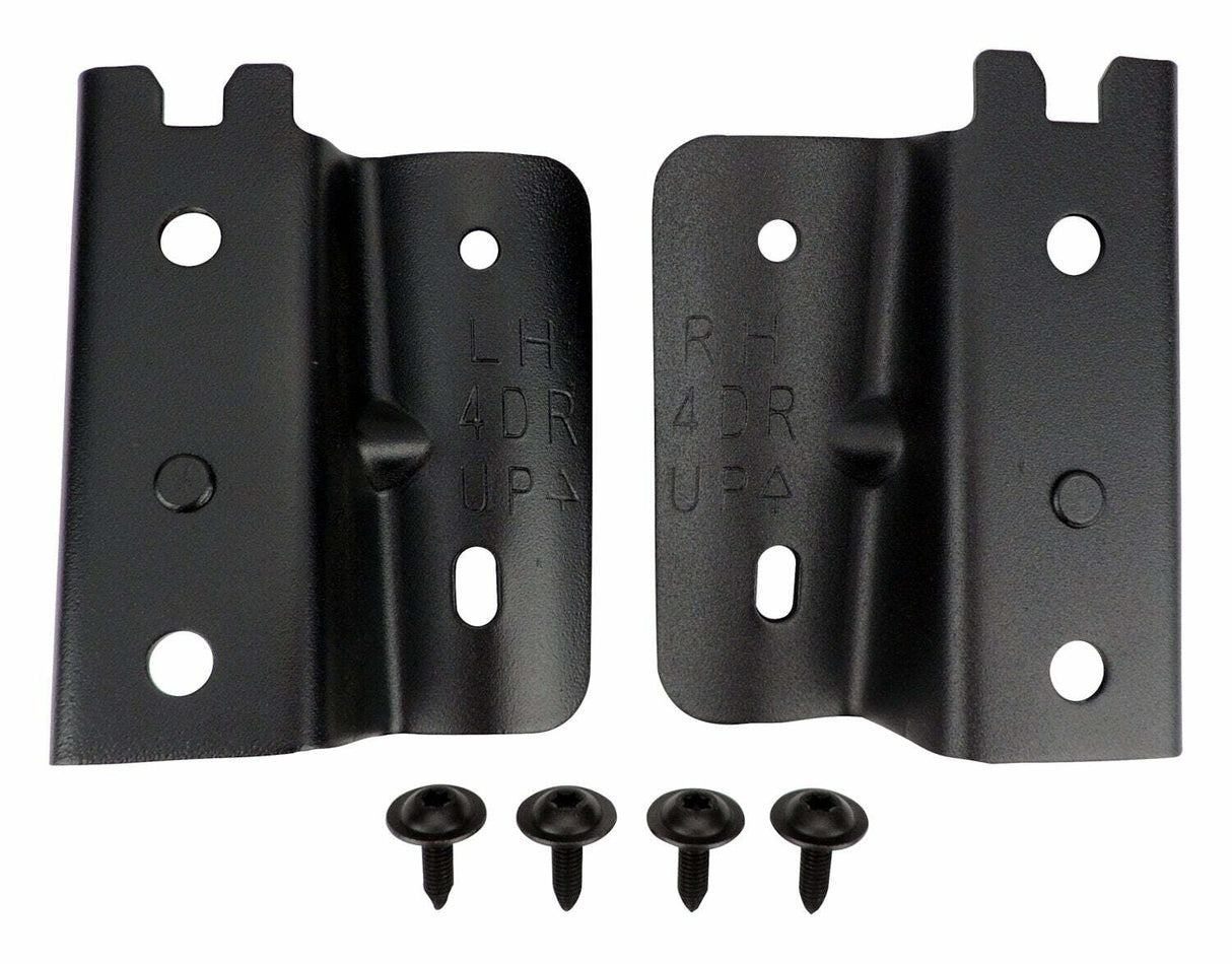 Fits 2013-2018 Jeep Wrangler JK Wrangler; soft top kit Bow Bracket Set -68163704K-CRN