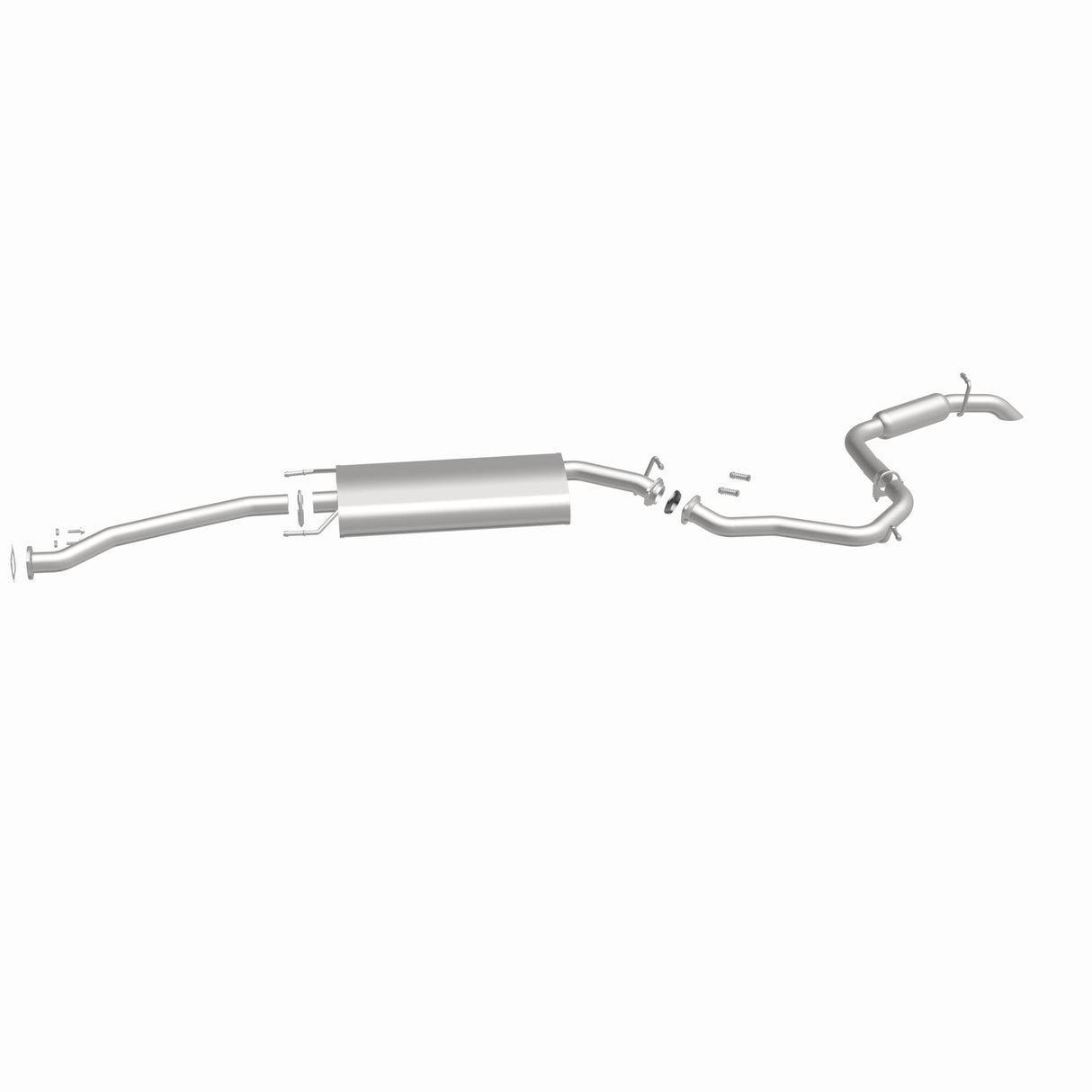 Fits 2013-2018 Toyota RAV4 2.5L Direct-Fit Replacement Exhaust System 106-0753 aluminized steel