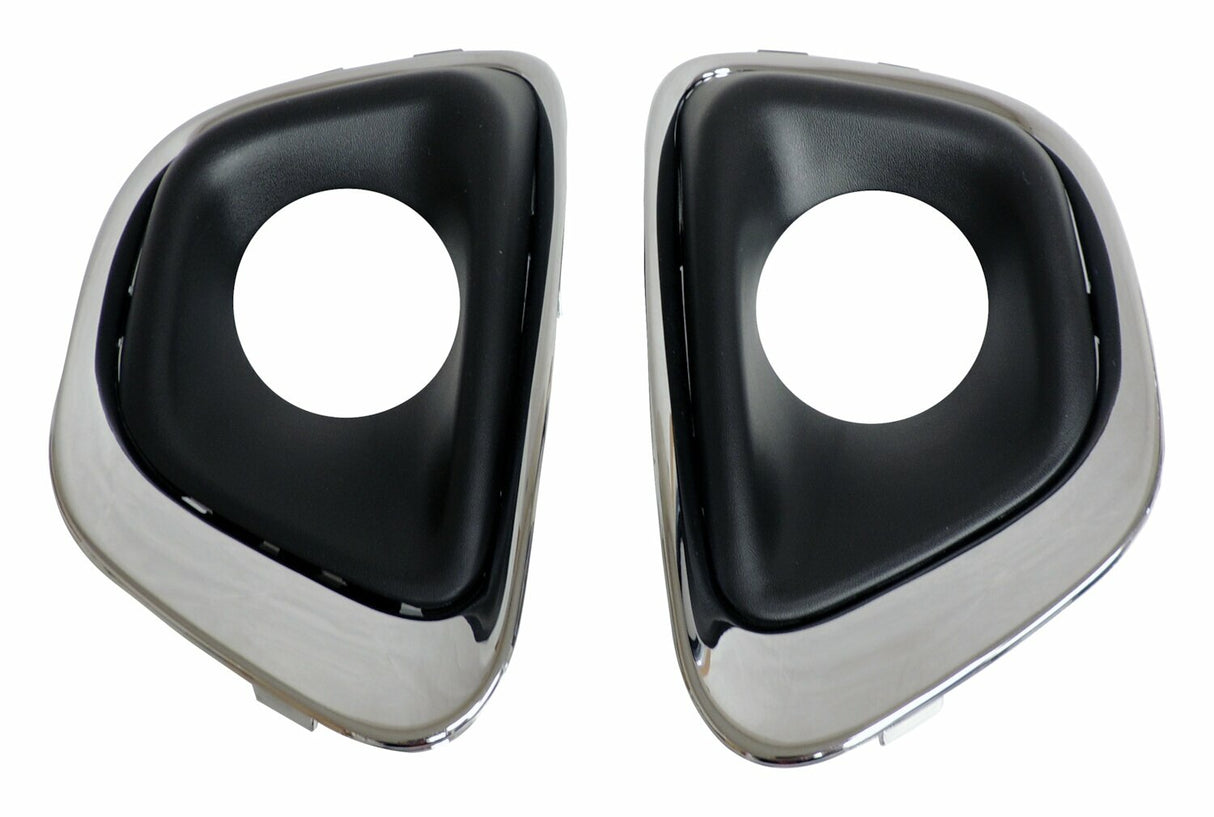 Fits 2014-2017 MK Compass fog light assembly Bezel Set -68213204K-CRN black