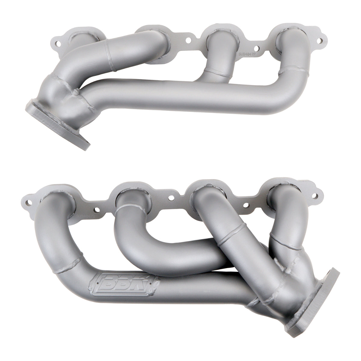 Fits 2014-2018 Chevrolet GM Truck 5.3L 6.2L 1-3/4 Shorty Exhaust Headers-4047 for 2014-2018 Chevy Silverado ceramic coated polished