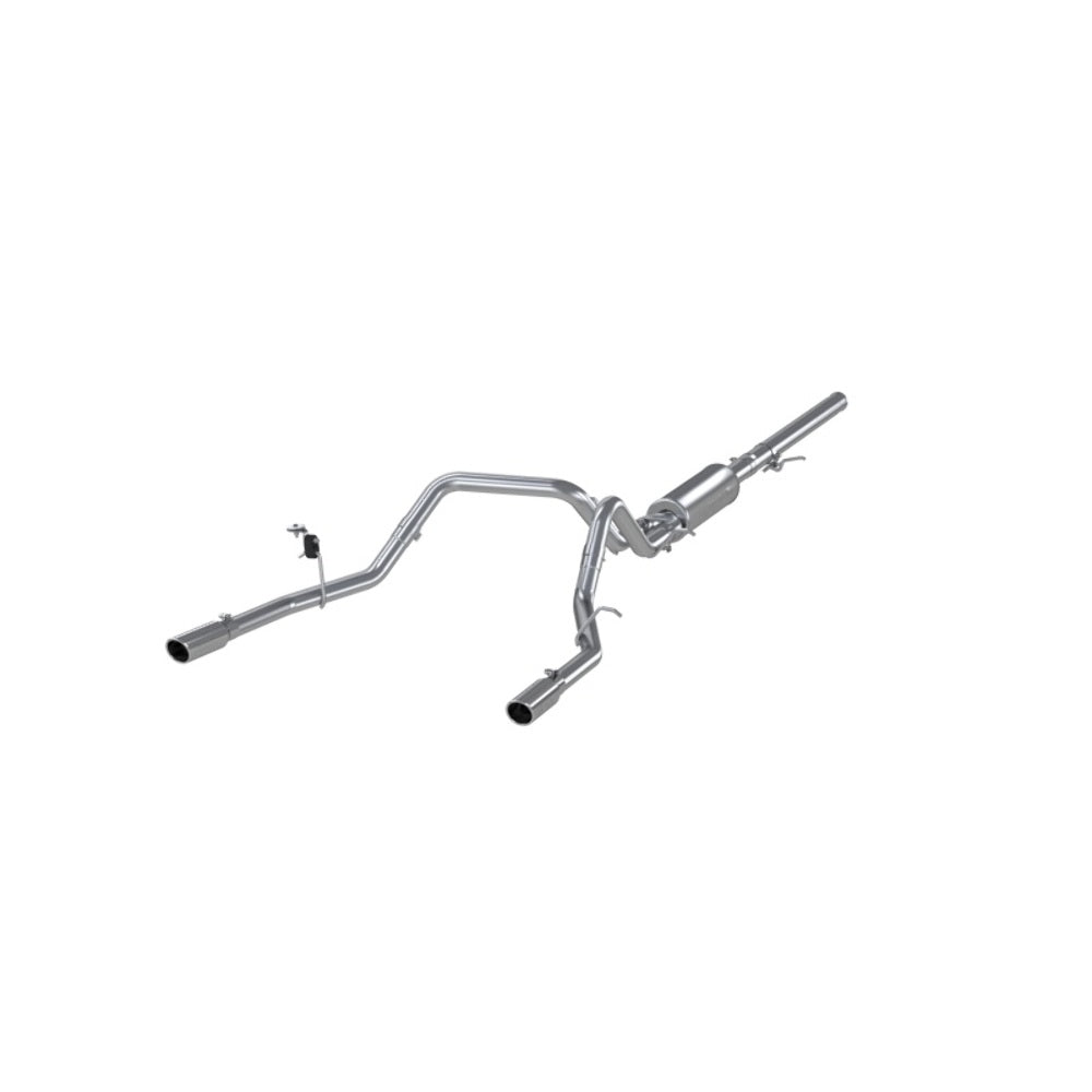 t Fits 2014-2018 Chevrolet Silverado 1500 3" Cat Back; Dual Split Rear; AL-S5084AL MBRP Exhaust