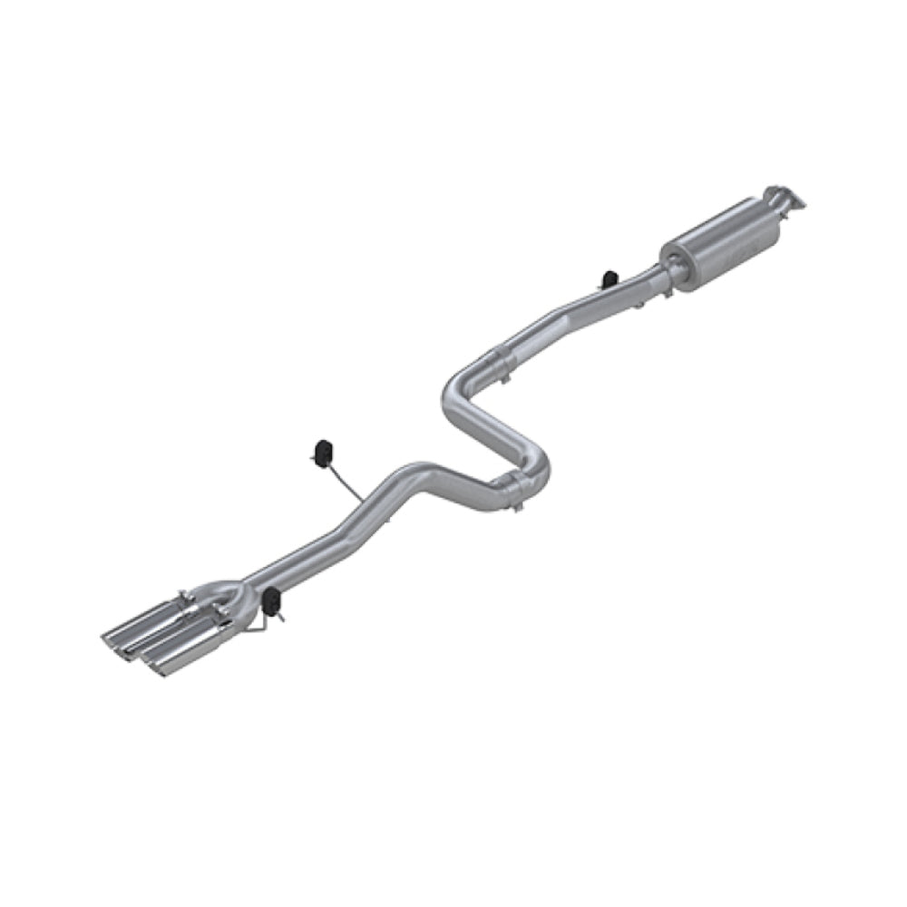 MBRP cat-back exhaust system fits 2014-2019 Ford Armor Plus Series T409 stainless steel S4202409 3 inch inlet/outlet