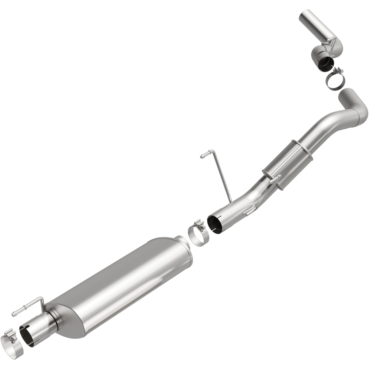 Fits 2014-2023 Ram Direct-Fit Replacement Exhaust System 106-0803 aluminized steel