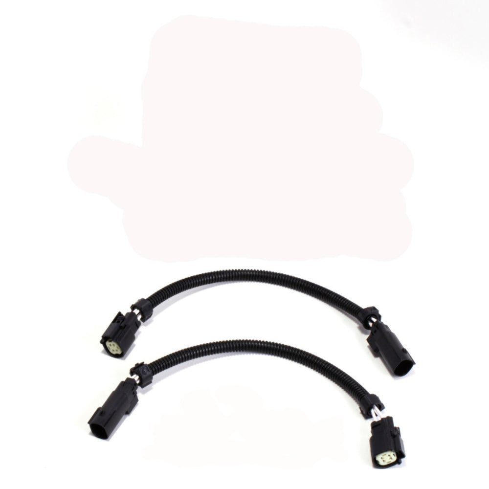 Fits 2015-17 Mustang GT V6 Front O2 Harness Extension Kit 12 In (Pair)-1119 for 2015-2017 Mustang