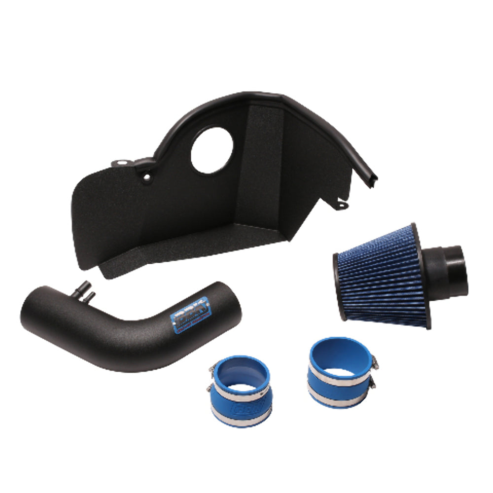 Fits 2015-17 Mustang V6 3.7L Cold Air Induction System (Blackout Finish)-18465 for 2015-2017 Mustang