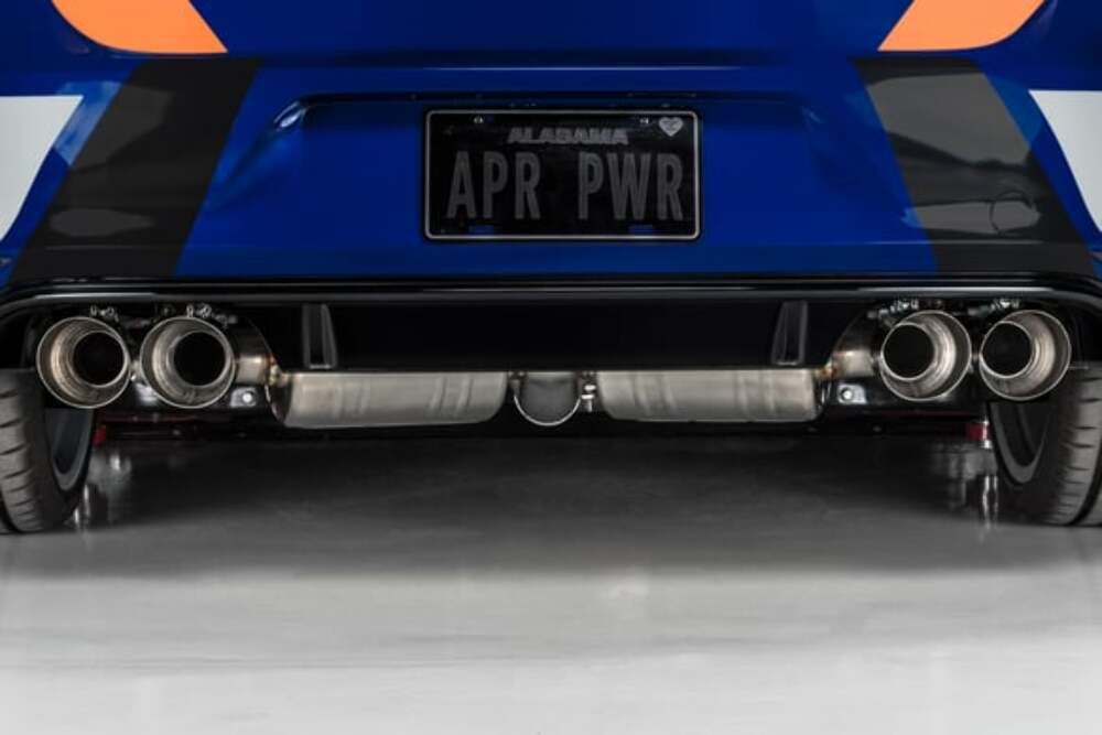 Fits 2015-17 S3 Audi Catback Exhaust System-S3 Sportback(8V)/T-Roc stainless steel polished