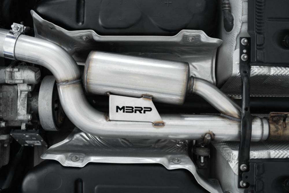 MBRP cat-back exhaust system fits 2015-2019 VW Armor Pro Series T304 stainless steel S4603304