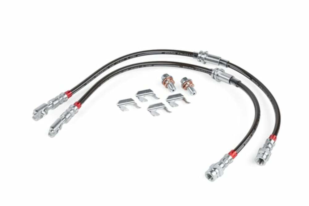 Fits 2015-20 A3 Quattro Audi Braided S/S Brake Lines Front set and VW stainless steel polished
