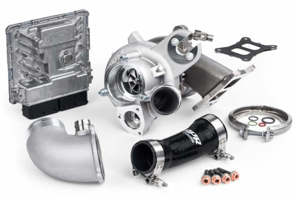 Fits 2015-20 A3 Quattro Audi Replace Turbo Charger System(2.0T Trans)T4100003 and VW aluminum stainless steel