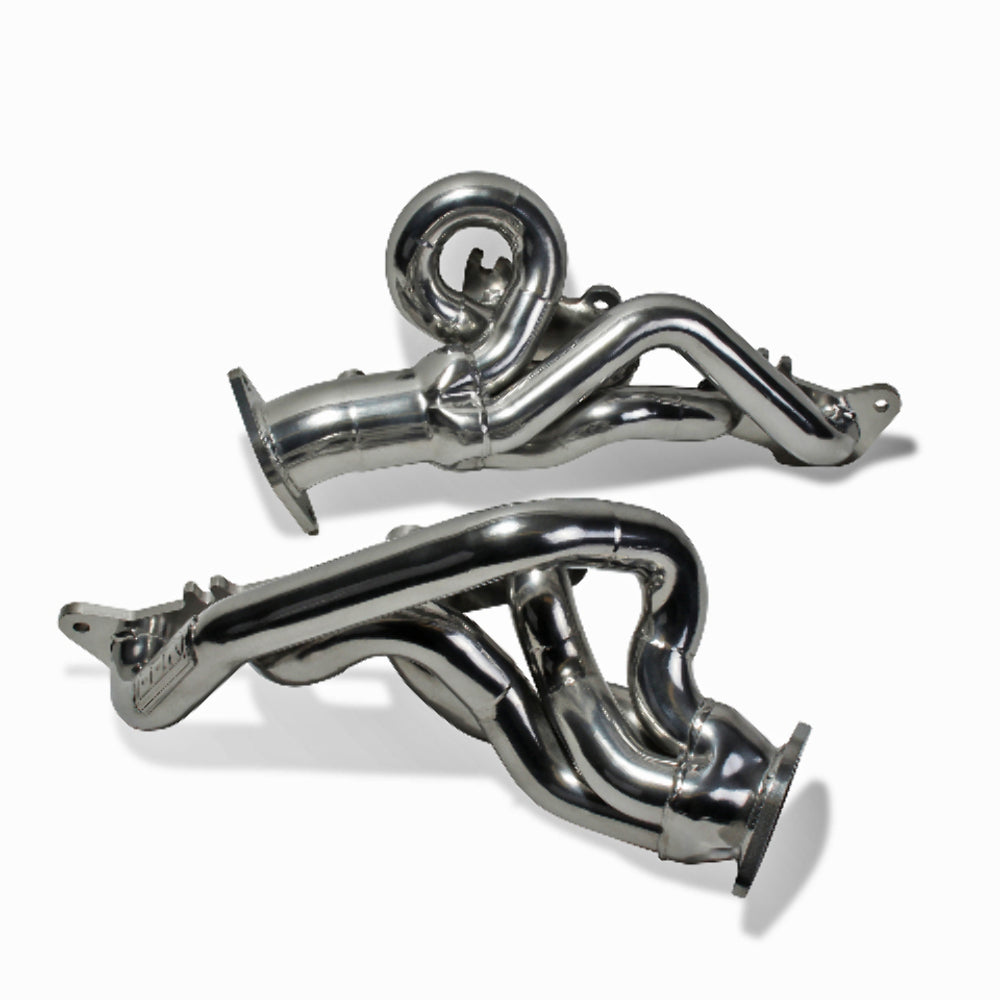 Fits 2015-2017 Mustang 5.0 GT 1-3/4 Tuned Length Shorty Headers-1848 for 2015-2017 Ford Mustang chrome