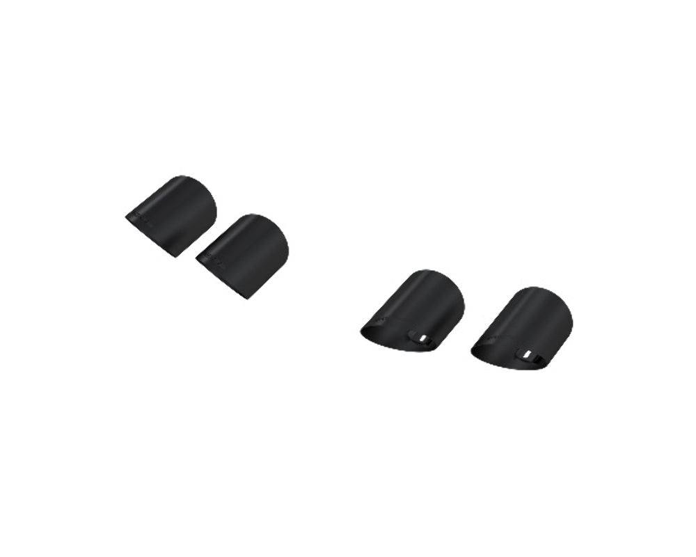 MBRP performance muffler fits 2015-2024 Ford Mustang T304 stainless steel black coated carbon fiber tip T5198BLK