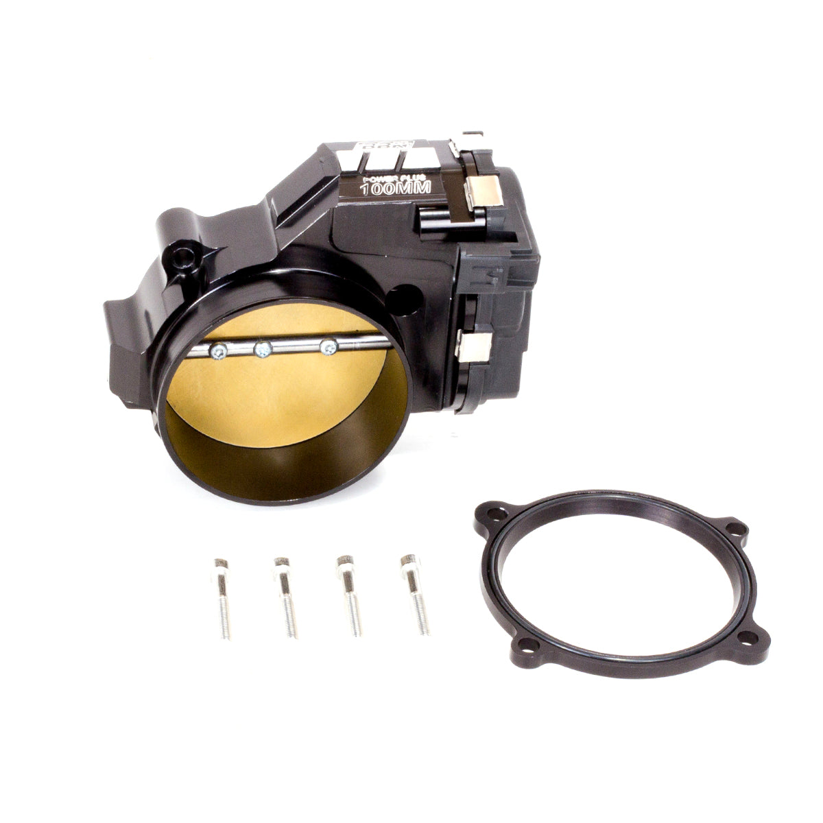 Fits 2015-24 Dodge Hellcat 6.2L 100mm Cnc Black Billet Series Throttle Body-1886