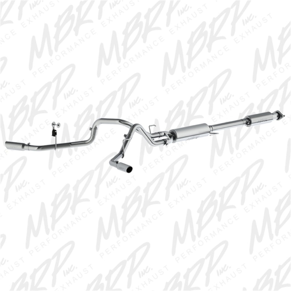 t Fits 2016-2020 Ford F-150 2 1/2in. Cat Back; Dual Side Exit; AL - S5257AL MBRP Exhaust