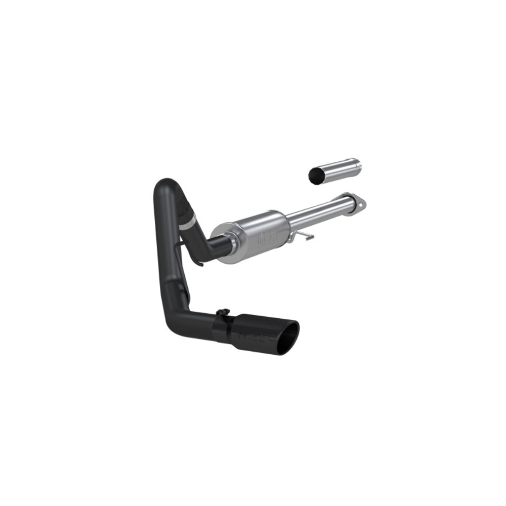 MBRP cat-back exhaust system fits 2016-2020 Ford F-150 aluminized steel S5253BLK 3 inch inlet/outlet