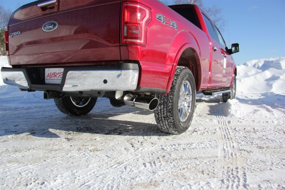 MBRP cat-back exhaust system fits 2016-2020 Ford F-150 aluminized steel S5259AL 4 inch inlet/outlet